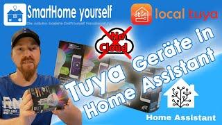 Tuya Geräte Cloud-Frei in Home Assistant einbinden mit Local Tuya