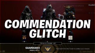 New Commendation Glitch... In Destiny 2