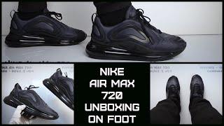 Nike Air Max 720 Black review - Unboxing & On Foot