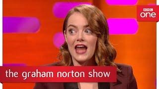 Emma Stone talks about her attempt at the Dirty Dancing lift - The Graham Norton Show - BBC One