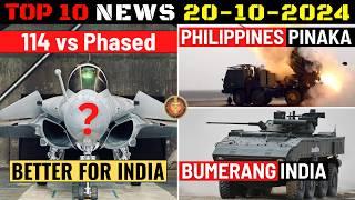 Indian Defence Updates  114 or Phased Rafale1228 CZ Scorpion OrderPinaka & WhAP To Philippines