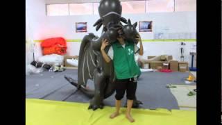 Amazing custom inflatable dragon costume from Guangzhou Hongyi