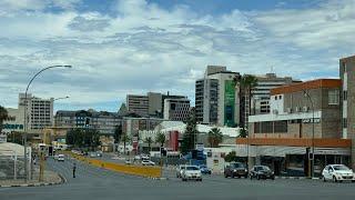 WINDHOEK CITY in NAMIBIA  The cleanest in Southern AFRICA
