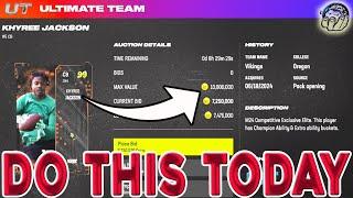 THE MOST OP MUT SQUAD IN MADDEN GIVEAWAY INFO MADDEN 24 ULTIMATE TEAM