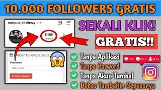 Gratis Sepuasnya  CARA MENAMBAH FOLLOWERS INSTAGRAM GRATIS - Permanen Cuma 1 Menit