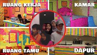 Gw DI USIR PRANK TEMPEL 100000 KERTAS DI SELURUH RUMAH GENHALILINTAR