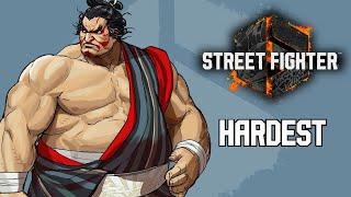 Street Fighter 6 - E. Honda Arcade Mode HARDEST