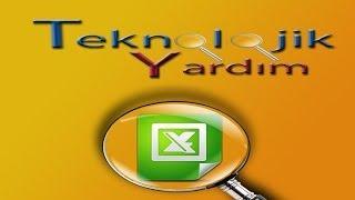 Excel 2 Hücre değerini birleştirme. Birleştir Formülü. Metin birleştirme