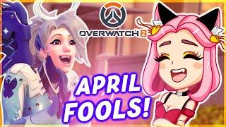 April Fools Day  we do a little trolling  Overwatch 2 Ranked