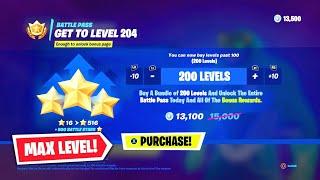 Can You BUY To MAX LEVEL in Fortnite SEASON 4?