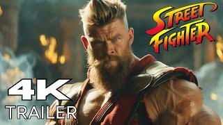 STREET FIGHTER - Teaser Trailer 2025  Chris Hemsworth Emilia Clarke  Live Action Concept