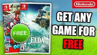 How To Get ANY Nintendo Switch Game For FREE