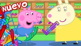 Los Cuentos de Peppa la Cerdita  Compra de Zapatos para George  NUEVOS Episodios de Peppa Pig