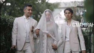 Mahira Khan wedding video #viral