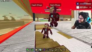 I Became The Most Powerful IRON MAN In Roblox @MoreBloxOfficial