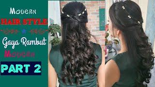 Gaya Rambut Modern Modern Hair Style Part 2