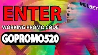 MELBET PROMO CODE BANGLADESH . WORKING PROMO CODE MELBET - GOPROMO520 . GET YOUR BIG BONUS MELBET