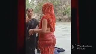 hot boudi ganga snan  desi bhabhi open bathing in river 2023 