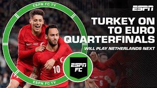 Turkey SURVIVES Austria to ADVANCE to EURO Quarterfinals  ESPN FC reacts to thriller win