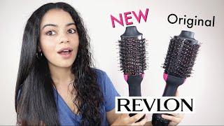 TESTING THE NEW SMALLER REVLON ONE STEP DRYER AND VOLUMIZER ON CURLY HAIR