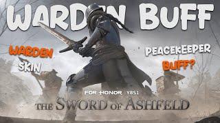 WARDEN BUFFSKIN FREE FOR ALL MODE PEACEKEEPER GUTTED & MORE - YEAR 8 FOR HONOR