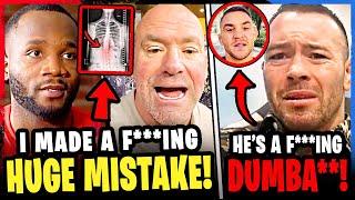 Leon Edwards REVEALS SAD NEWS Colby Covington & Dustin Poirier ALTERCATION Sean OMalley McGregor