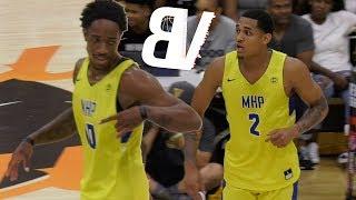 Demar Derozan & Jordan Clarkson 2018 Drew League DEBUT Barely Trying And Still Getting Buckets