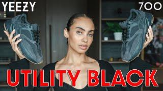 One of the BEST black Yeezys Yeezy 700 Utility Black On Foot Review and How to Style