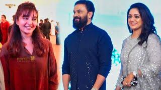 Manju Warrier Dileep And Kavya Madhavan at Asianet K Madhavan Son Reception - Kerala9.com