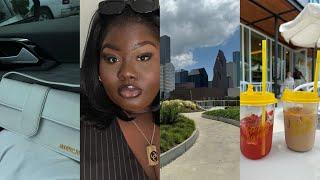 VLOG  Living In Houston - Visiting Family New Coffee Shop Going Out Post Market & More