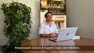 Interview Sébastien Responsable Achats & Supply Chain