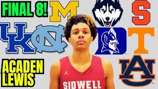 Recruit Update Acaden Lewis Officially Has A Top 8