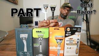 Best Razor Challenge Part 2...  Gillette Harrys Schick Bic?