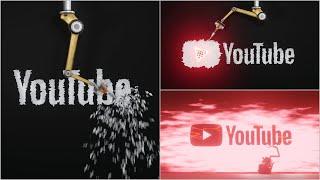 YouTube Logo Animation Effects