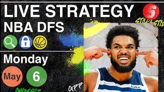 NBA DFS Strategy Monday 5624  DraftKings & FanDuel NBA Lineup Picks