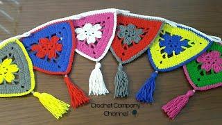 زينه رمضان كروشيه _ How to Crochet Ramadan Decoration