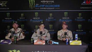 Monster Energy Supercross Press Conference Round 15 - Nashville