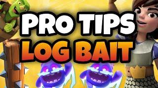 PRO TIPS ️ LOG BAIT