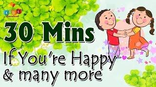 If Youre Happy & More  Top 20 Most Popular Nursery Rhymes Collection  Kids Videos For Kids