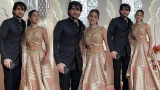 भाई-बहन की जोड़ी Sara Ali Khan & Ibrahim Ali दिखे Anant - Radhika की Grand Wedding में️