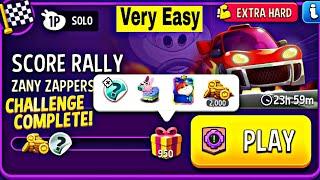 Zany Zappers Solo Challenge Score Rally  Extra Hard   Match Masters Solo Today  zany zappers