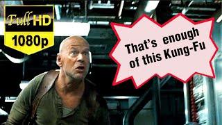 Bruce Willis vs Maggie Q. Thats enough of this Kung-fu