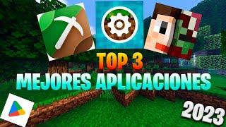 LAS 3 MEJORES APLICACIÓNES PARA DESCARGAR E INSTALAR ADDONS TEXTURAS SHADERS Y MAPASMINECRAFT PE