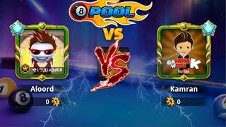 8 Ball Pool  - Insane Kiss Shots - Me VS Gaming With K 