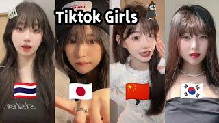  TIKTOK GIRLS  Japan Thailand China South Korea.