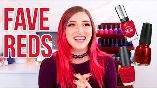 My TOP 10 Favorite Red Nail Polishes  KELLI MARISSA