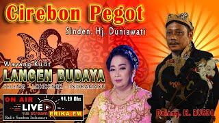 CIREBON PEGOTSINDEN HJ.DUNIAWATI WAYANG KULIT LANGEN BUDAYA