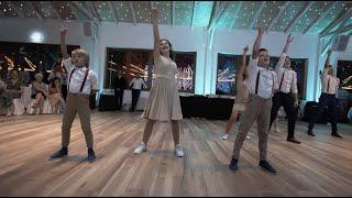 Siblings surprise wedding dance show #2