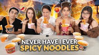 NEVER HAVE I EVER + SPICY NOODLES CHALLENGE  IVANA ALAWI