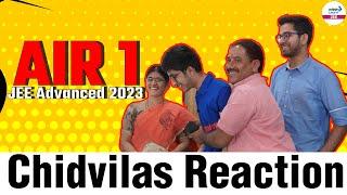 AIR 1 JEE Advanced 2023  Chidvilas Reaction  Infinity Learn JEE